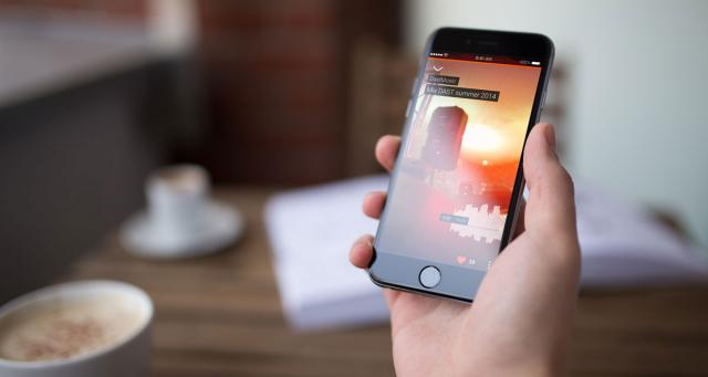 iPhone6 soundcloud DAST music